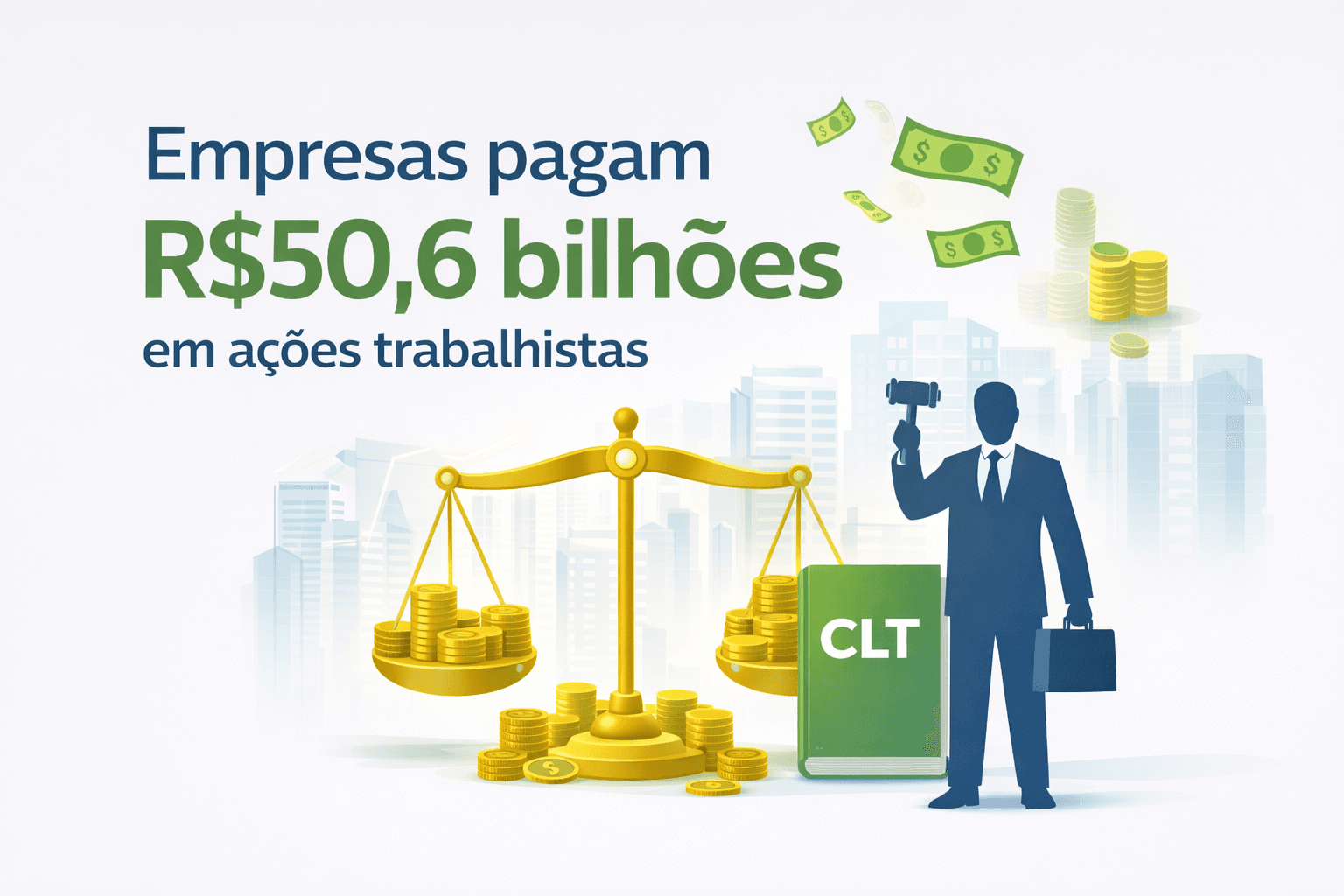Empresas Pagam R$50,6 Bilhões em Ações Trabalhistas: Entenda!